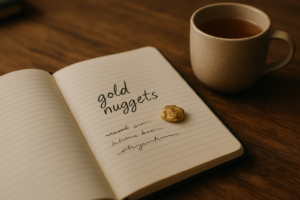 Fine die Goldnuggets deiner Business Geschichte und ziehe Kunden an
