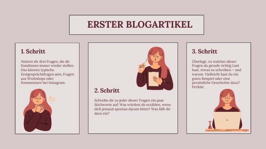 Bloggen ist einfach genial, so startest du